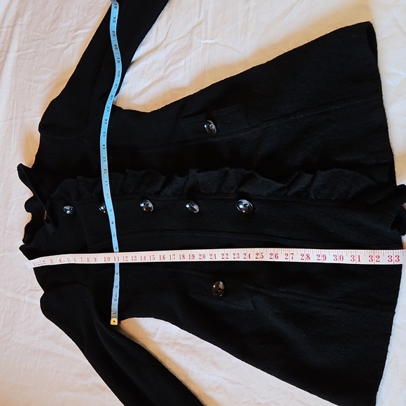 Alfani Boiled Merino Wool Coat S - Picture 16 of 16